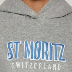 Frost Bite Oversized Hoodie - Grey Marle -Stylo Craze Sales Store 97cbc47cbd924fbdb00fe70400ae1d2a