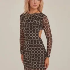 Backstage With You Mini Dress - Chocolate Geo -Stylo Craze Sales Store 9d5980a0058944f5a579978c7d442380 scaled