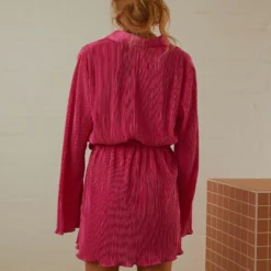 Soho Chic Shirt Dress - Magenta -Stylo Craze Sales Store 9f96c414a95d4134b285a72b631a054e 05d75059 fd48 4337 a247 cdee6def4ea0 scaled