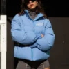 The Slopes Puffer Jacket - Azure