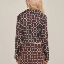 Cobain Crop Shirt - Chocolate Geo -Stylo Craze Sales Store Cobain Crop Shirt Chocolate Geo 4 e0be1744 5ebf 412c 8c5d f89aba2f4e38 scaled