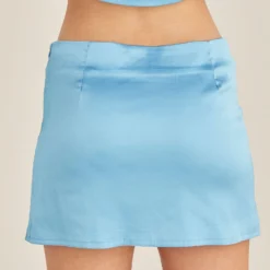 Current Mood Mini Skirt - Azure -Stylo Craze Sales Store Current Mood Mini Skirt Azure 4 scaled