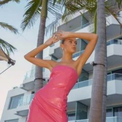 Marbella Tube Dress - Magenta PU -Stylo Craze Sales Store Midnight soiree ECOM CROPS 144 7428bb6a 1342 485f bb74 7a45a859e979 scaled