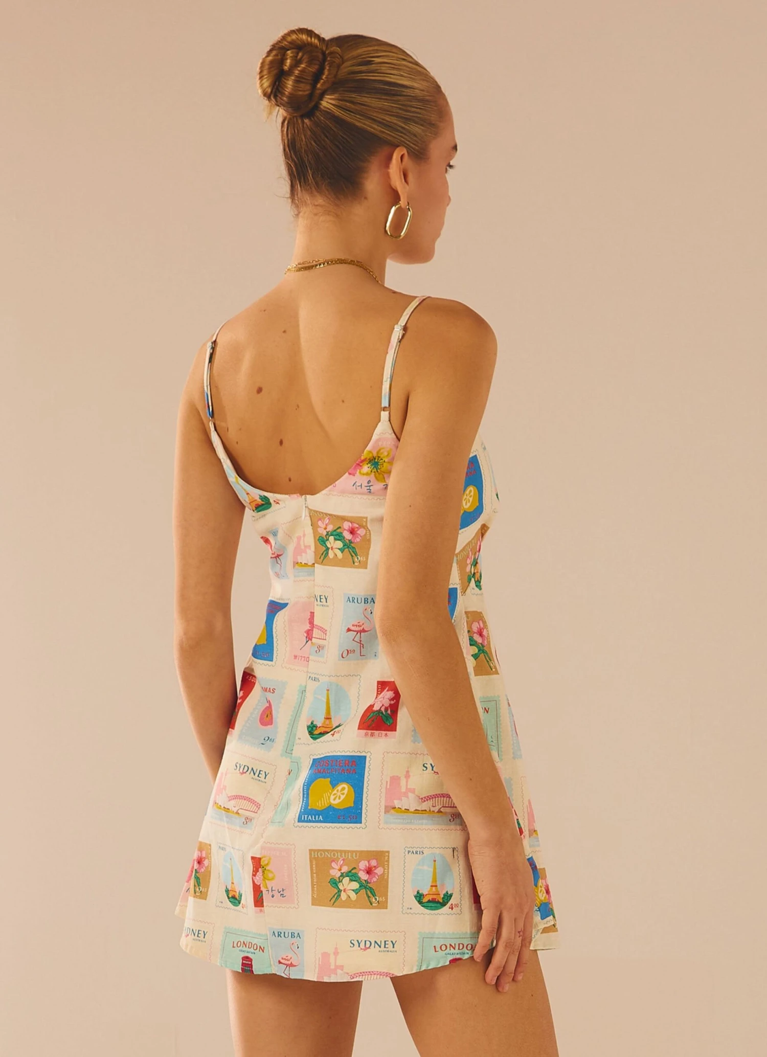 Solara Mini Dress - Paradise Dreams 4 Solara Mini Dress - Paradise Dreams - Image 4