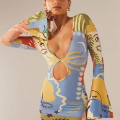 Be Your Sunshine Mini Dress - Fantasy Muse