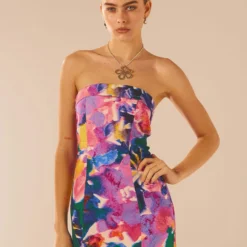 Mad Love Tube Mini Dress - Candy Bouquet