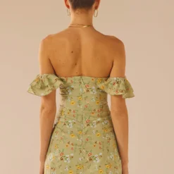 The Chateau Mini Dress - Sage Floral -Stylo Craze Sales Store Peppermayo 280823 28The Chateau Mini Dressjpg scaled