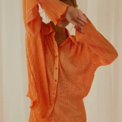 Change Of Pace Shirt - Tangerine