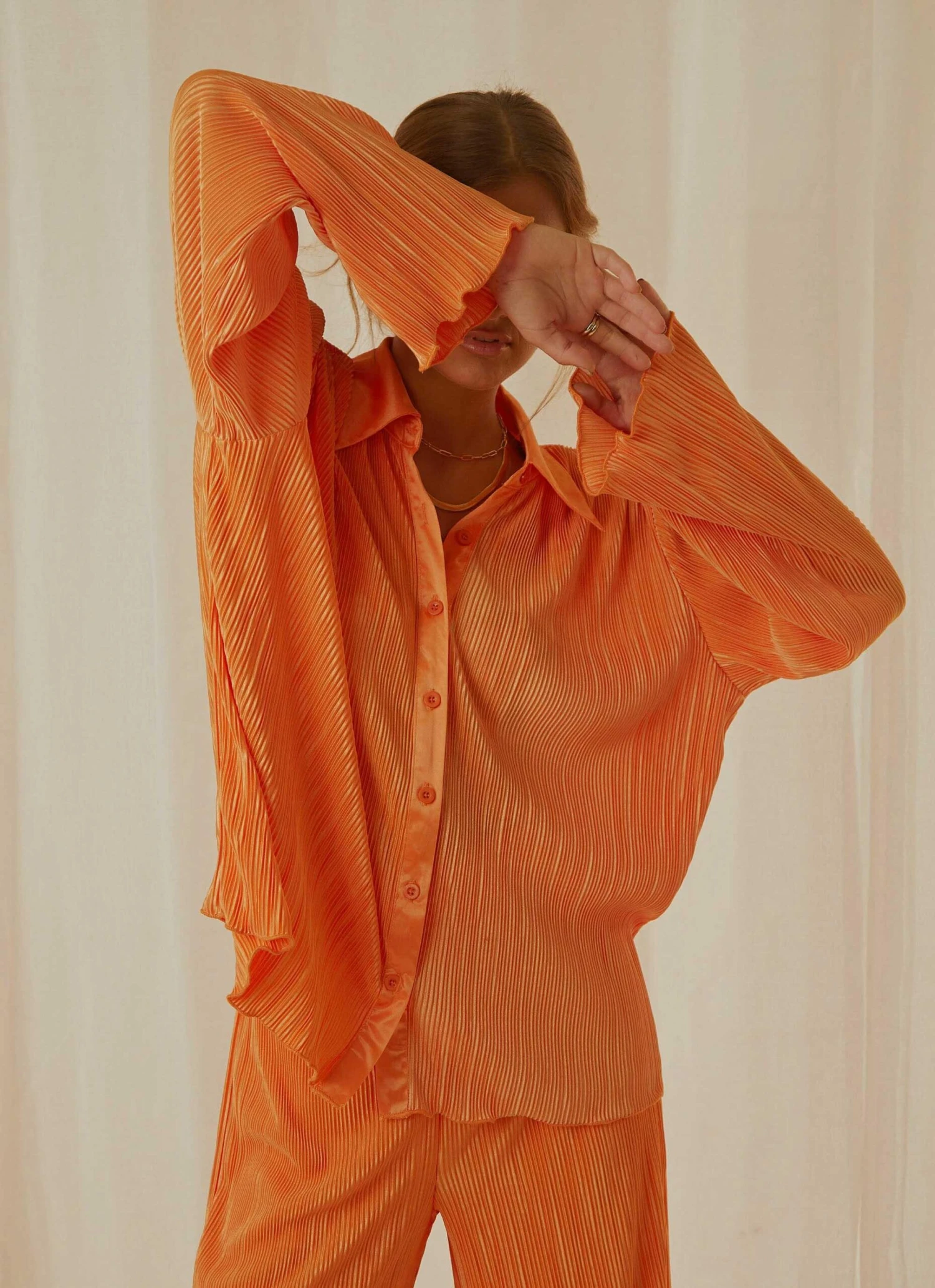 Change Of Pace Shirt - Tangerine 1 Change Of Pace Shirt - Tangerine