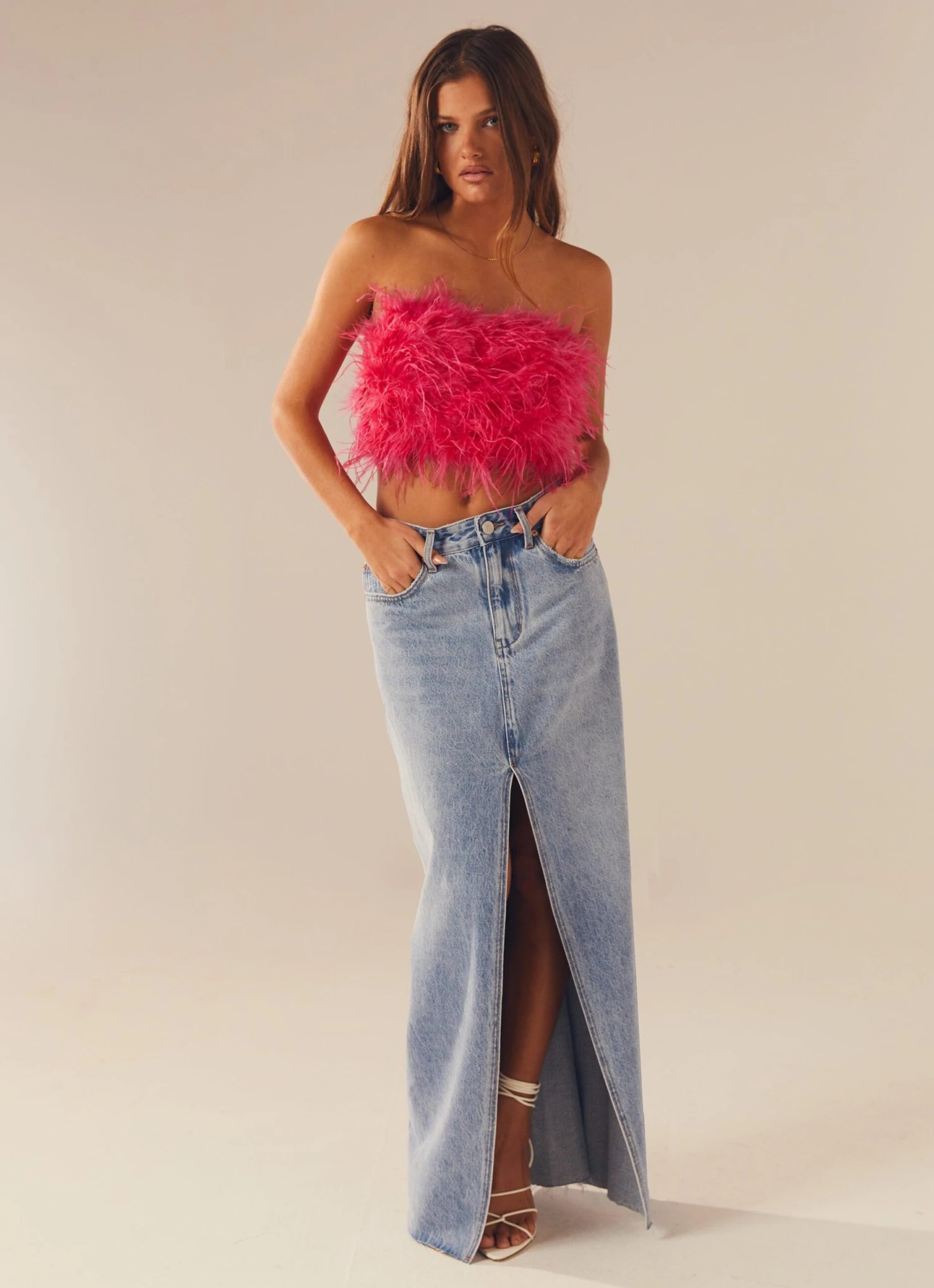 Sweeper Skirt - Azure Dream 1 Sweeper Skirt - Azure Dream