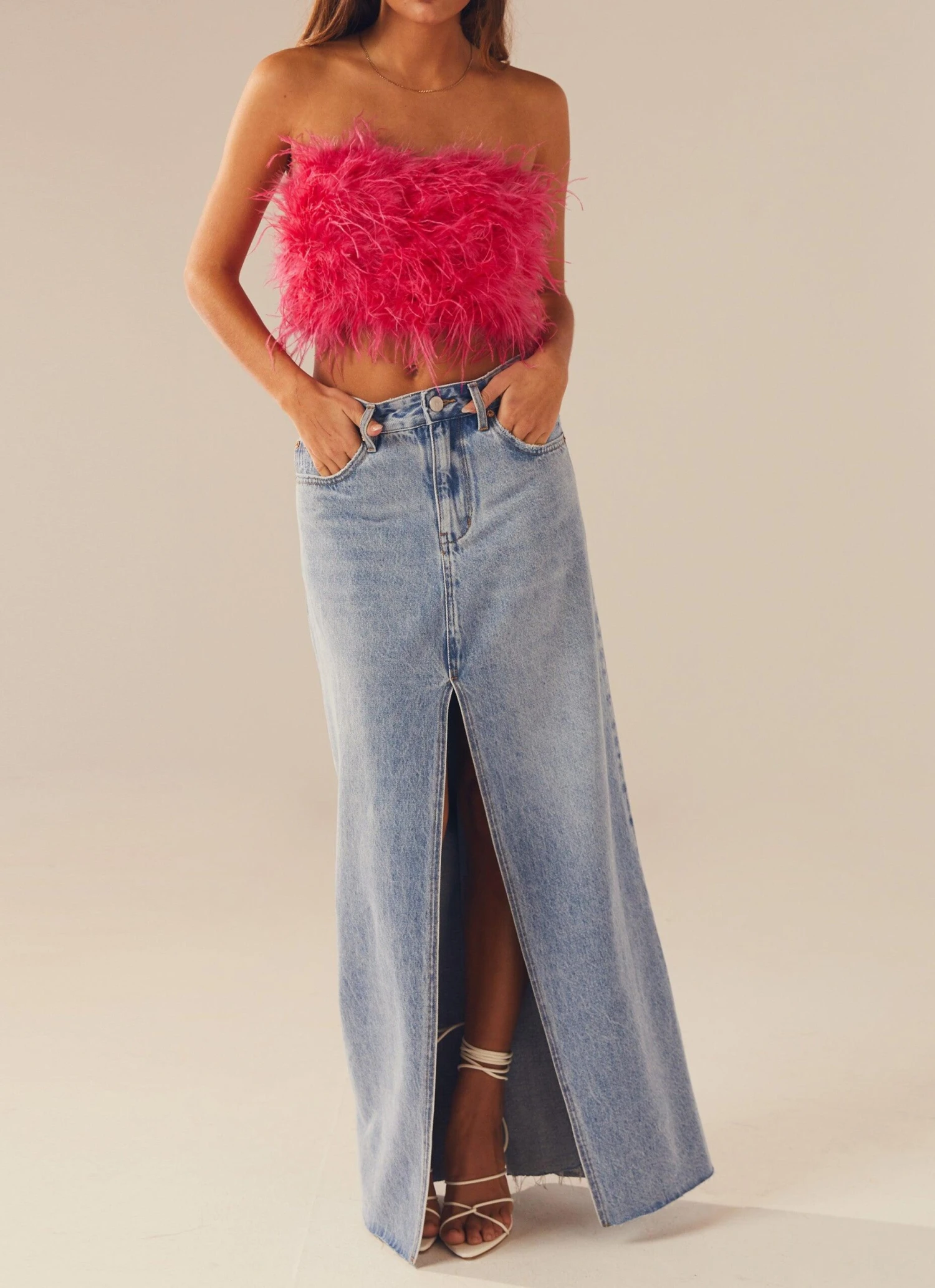 Sweeper Skirt - Azure Dream 5 Sweeper Skirt - Azure Dream - Image 5