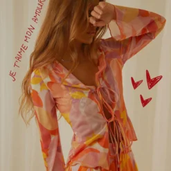 Parisian Balcony Tie Top - Paloma