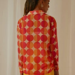 Paradise Found Sheer Shirt - Sunset Geo 9 Paradise Found Sheer Shirt - Sunset Geo -Stylo Craze Sales Store Peppermayo Jenaya 7.2.22 P2 50 scaled