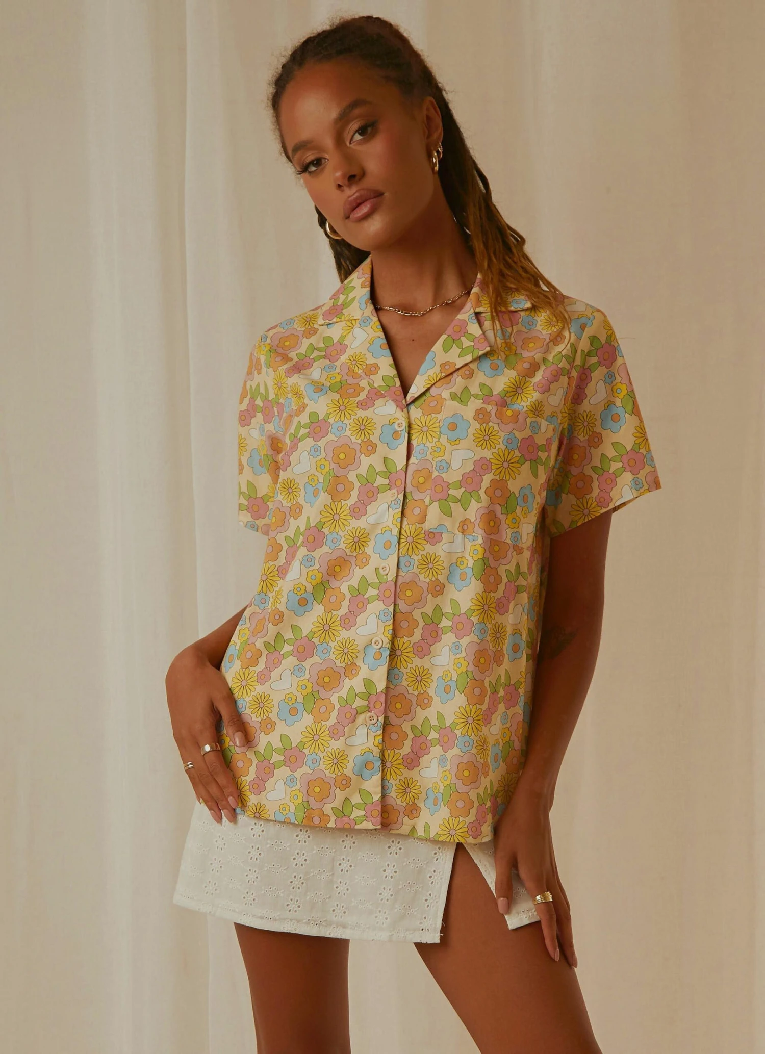 Summer Getaway Linen Shirt - Blossom 3 Summer Getaway Linen Shirt - Blossom - Image 3