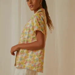 Summer Getaway Linen Shirt - Blossom 8 Summer Getaway Linen Shirt - Blossom -Stylo Craze Sales Store Peppermayo Jenaya 7.2.22 P3 13 scaled