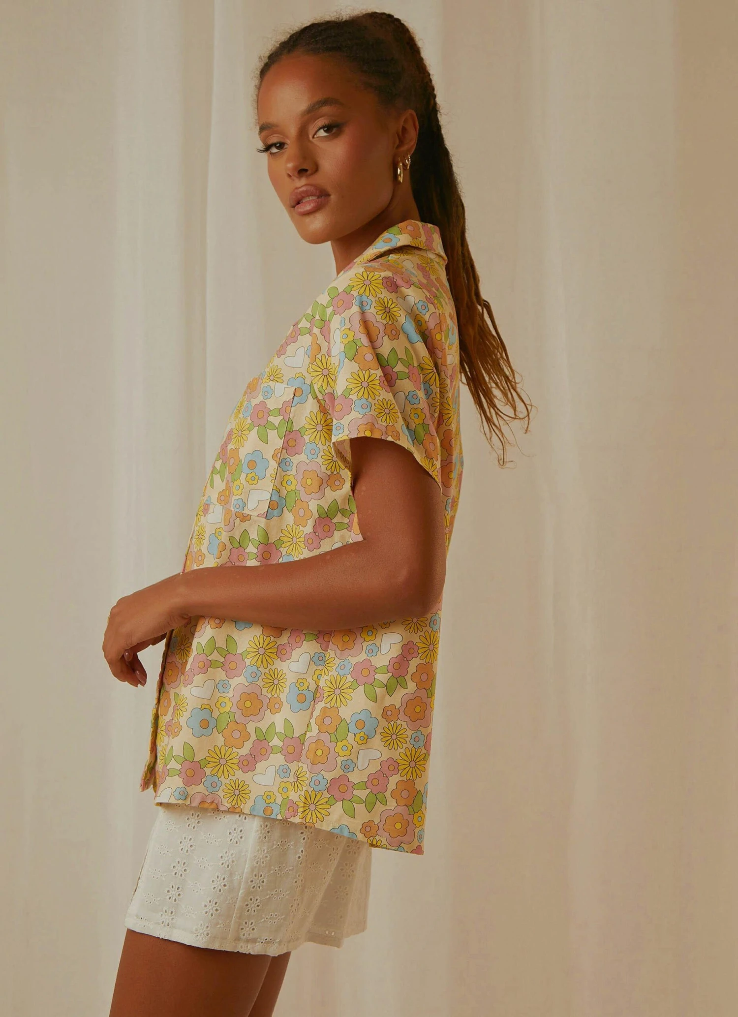 Summer Getaway Linen Shirt - Blossom 4 Summer Getaway Linen Shirt - Blossom - Image 4