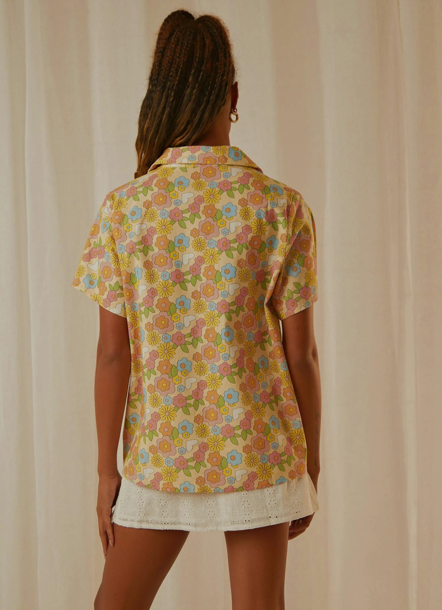 Summer Getaway Linen Shirt - Blossom 5 Summer Getaway Linen Shirt - Blossom - Image 5