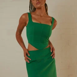 Pastel Skies Bustier Top - Jade Green -Stylo Craze Sales Store Peppermayo Jenaya 7.2.22 P4 14 scaled