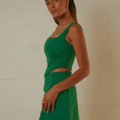 Pastel Skies Bustier Top - Jade Green -Stylo Craze Sales Store Peppermayo Jenaya 7.2.22 P4 15 scaled