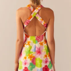 Read The Room Linen Mini Dress - Blurred Blossom 9 Read The Room Linen Mini Dress - Blurred Blossom -Stylo Craze Sales Store Peppermayo Kiana Dec Drop2 106 scaled