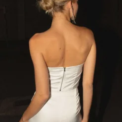 Meet At Midnight Bustier Top - Ivory Mist 11 Meet At Midnight Bustier Top - Ivory Mist -Stylo Craze Sales Store Peppermayo NYE MeetAtMidnigh top 3 scaled