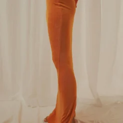 On Arrival Midi Skirt - Orange -Stylo Craze Sales Store Peppermayo Rochelle 21.4.21 P1 26 scaled