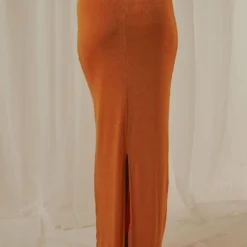 On Arrival Midi Skirt - Orange -Stylo Craze Sales Store Peppermayo Rochelle 21.4.21 P1 27 scaled
