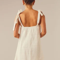 Summers Day Mini Dress - Pure White -Stylo Craze Sales Store Peppermayo Saskia 26.06.23 45summers day mini scaled