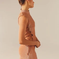 Private Party Mini Dress - Tangerine -Stylo Craze Sales Store Peppermayo Saskia 27.06.23 20 scaled