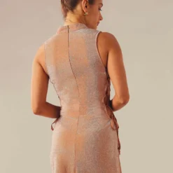 Private Party Mini Dress - Tangerine -Stylo Craze Sales Store Peppermayo Saskia 27.06.23 21 scaled