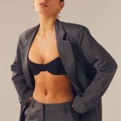 Maggie Blazer - Charcoal -Stylo Craze Sales Store Peppermayo Saskia 27.06.23 36 scaled