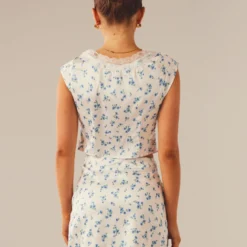 Picnic Date Floral Top - Blue Blooms -Stylo Craze Sales Store Peppermayo Saskia 7823 4jpg fc44f221 fe9c 46b9 ab60 b65a6ee65cb3 scaled