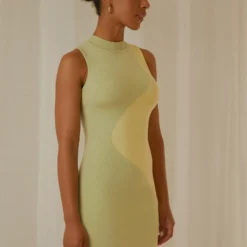 The Palms Mini Dress - Lime Wave -Stylo Craze Sales Store Peppermayp Wholesale FEB 168 scaled