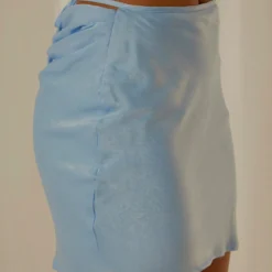 Weekend Plans Mini Skirt - Sky -Stylo Craze Sales Store Peppermayp Wholesale MARCH 163 scaled