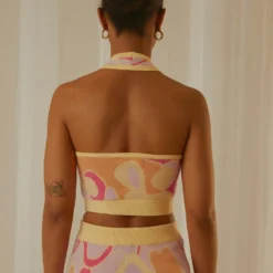 New Dreams Knit Halter - Psychedelic -Stylo Craze Sales Store Peppermayp Wholesale MARCH 179 scaled