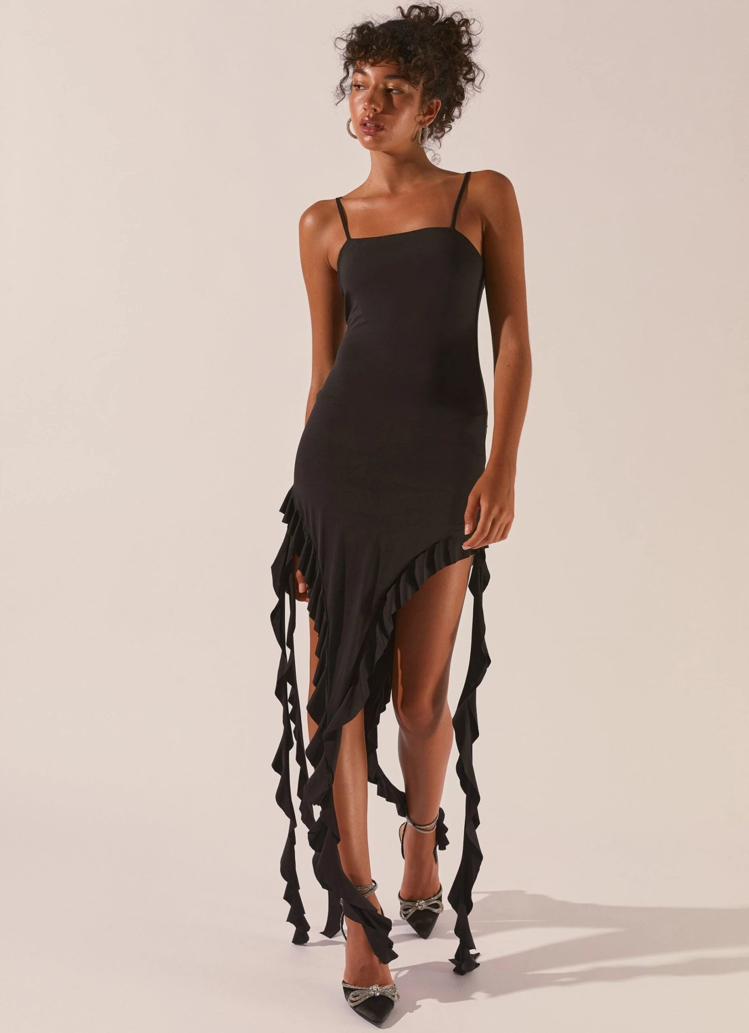 Last Night Mini Dress - Onyx 2 Last Night Mini Dress - Onyx - Image 2