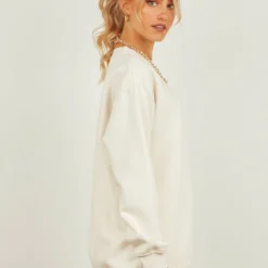 Carter Classic Boyfriend Sweat - Ecru 8 Carter Classic Boyfriend Sweat - Ecru -Stylo Craze Sales Store a5e126268d9e4e76923774f585b60df9 scaled