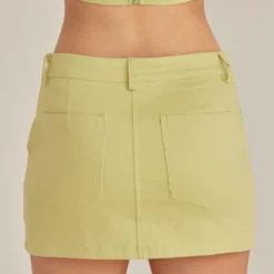 Feel The Sun Drill Mini Skirt - Sage -Stylo Craze Sales Store a613584052b440d1a7646f246b77cb79 scaled