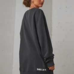 MTV Sweat - Washed Black -Stylo Craze Sales Store a76c14fe73e44792bbb0c5551315e98b