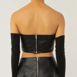 Night Turns Into Morning PU Bustier - Black PU -Stylo Craze Sales Store a84ebed668af4e66a6e0cd9d487f3e80