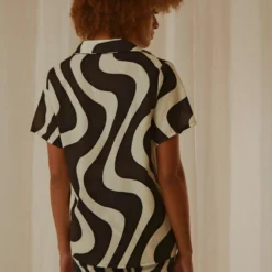 Feels Like Sunday Shirt - Black And White Wave -Stylo Craze Sales Store a9129970be4048a5bb5e15e891592878 scaled