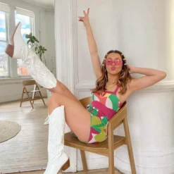 Remix It Knit Crop - Jungle