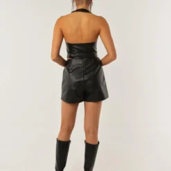 Music Muse Vest Top - Black PU 10 Music Muse Vest Top - Black PU -Stylo Craze Sales Store b444a38eaf644c18a57f02e64b847160