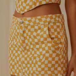 Luisa Mini Skirt - Yellow Check 13 Luisa Mini Skirt - Yellow Check -Stylo Craze Sales Store b53de2e7ca2a4a42acc2860951fc371e scaled