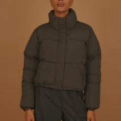 Topher Puffer Jacket - Coal