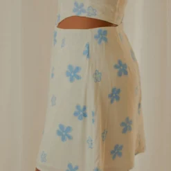 Springtime Picnics Mini Skirt - Blue Vista Floral 6 Springtime Picnics Mini Skirt - Blue Vista Floral -Stylo Craze Sales Store c0450e572c95434791a6c430699a677b scaled