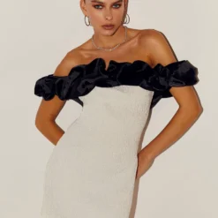 Pretty Please Mini Dress - White