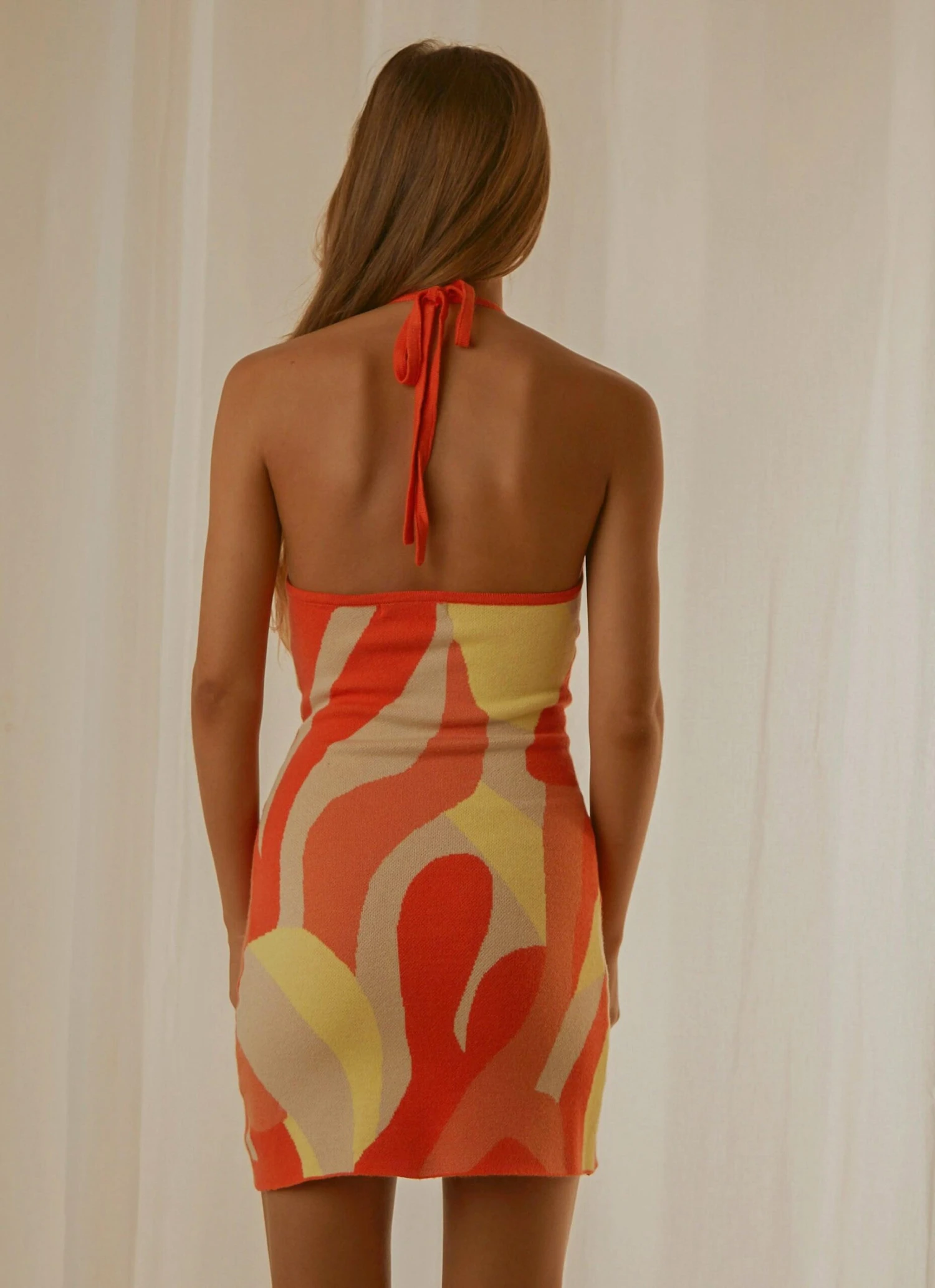 Cool Horizons Knit Dress - Flames 5 Cool Horizons Knit Dress - Flames - Image 5