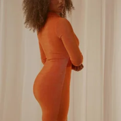 Elena Long Sleeve Dress - Orange -Stylo Craze Sales Store cd4a2c5d229748d595ca40aff7183a3c scaled