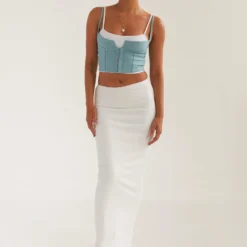 Creme De La Claye Rib Maxi Skirt - Porcelain 10 Creme De La Claye Rib Maxi Skirt - Porcelain -Stylo Craze Sales Store dab7ff3bd2b342fb8d9784b511ec957b scaled